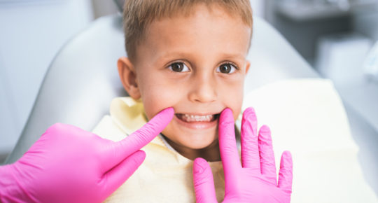 Dieťa u zubára